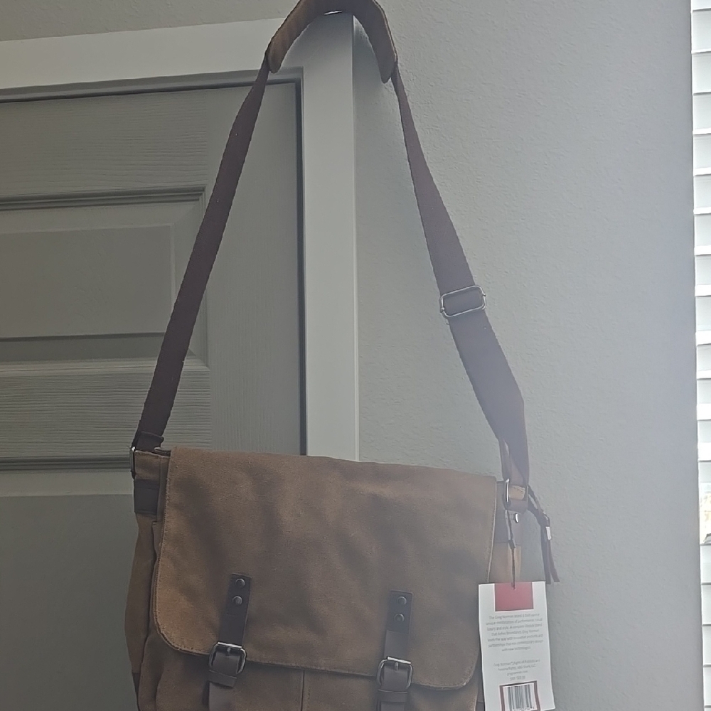 Brown Messenger Bag
